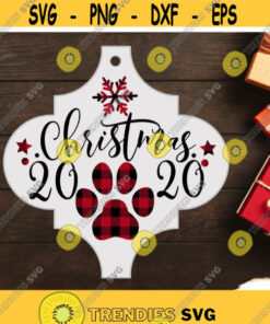 Arabesque Tile Ornament SVG Dog Christmas 2021 SVG First Pet Christmas svg Tile Ornament Template SVG cut file Cricut Silhouette Design 28.jpg