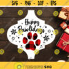 Arabesque Tile Ornament SVG Pet Christmas 2021 SVG Happy Pawlidays svg Digital Ornaments for Cricut Funny Christmas svg Buffalo Plaid Design 454.jpg