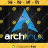 Arch Linux Tagline And Logo Open Source Os Svg Png