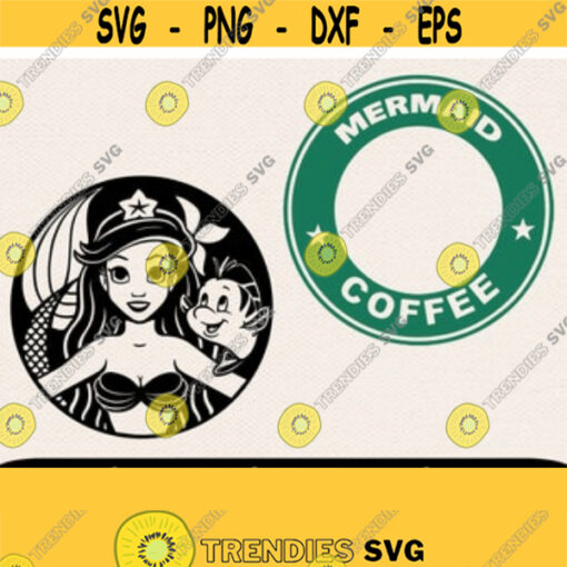 Ariel Starbucks Svg Ariel Svg Princess Svg Cricut Svg Disney Svg Disney Princess Svg The Little Mermaid Svg Starbucks Svg Design 29