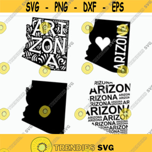 Arizona State SVG Cut File Cricut Clip art Commercial use Silhouette Arizona SVG Arizona Home Svg Arizona Outline AZ Svg Design 282