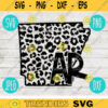 Arkansas SVG State Leopard Cheetah Print svg png jpeg dxf Small Business Use Vinyl Cut File 155