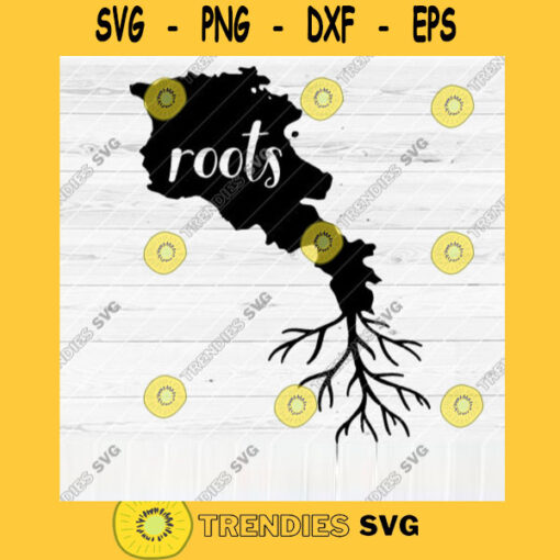 Armenia Roots SVG File Home Native Map Vector SVG Design for Cutting Machine Cut Files for Cricut Silhouette Png Pdf Eps Dxf SVG