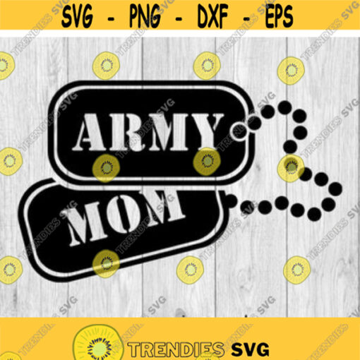 Army Mom svg png ai eps dxf files for Auto Decals Vinyl Decals Printing T shirts CNC Cricut other cut files Design 116