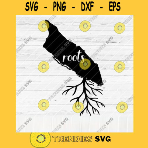 Aruba Roots SVG File Home Native Map Vector SVG Design for Cutting Machine Cut Files for Cricut Silhouette Png Pdf Eps Dxf SVG