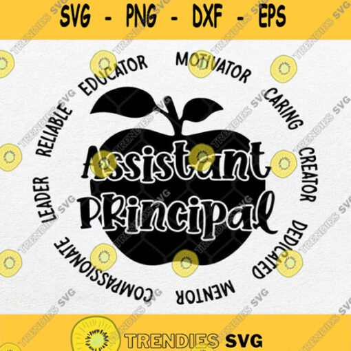 Assistant Principal Svg Assistant Principal Clipart Png Dxf Eps