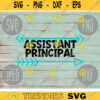 Assistant Principal svg png jpeg dxf cut file Commercial Use SVG Back to School Teacher Appreciation Faculty Staff Elementary 632