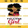 Atlanta Falcons Girl NFL Svg Girl Nfl Sport Sport Svg Girl Cut File Silhouette Svg Cutting Files Download Instant BaseBall Svg Football Svg HockeyTeam