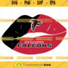 Atlanta Falcons Lips Svg Lips NFL Svg Sport NFL Svg Lips Nfl Shirt Silhouette Svg Cutting Files Download Instant BaseBall Svg Football Svg HockeyTeam