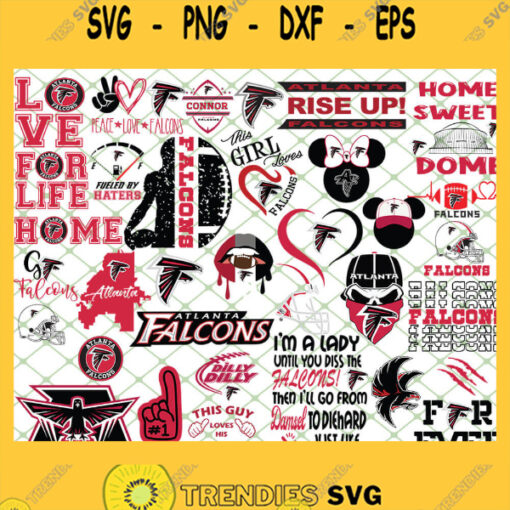 Atlanta Falcons NFL SVG Bundle 1