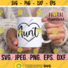 Aunt SVG Most Loved Aunt Auntie SVG Aunt Shirt Design Instant Download Cricut Cut File Best Aunt Ever PNG Aunt Life Design Design 5