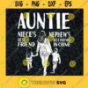 Auntie Nieces Best Friend Nephews Best Partner In Crime SVG PNG EPS DXF Silhouette Cut Files For Cricut Instant Download Vector Download Print File