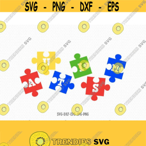 Autism Puzzle svg Autism svg Autism clipart autism Awareness svg svg Files for Cricut Silhouette svg jpg png dxf Design 458