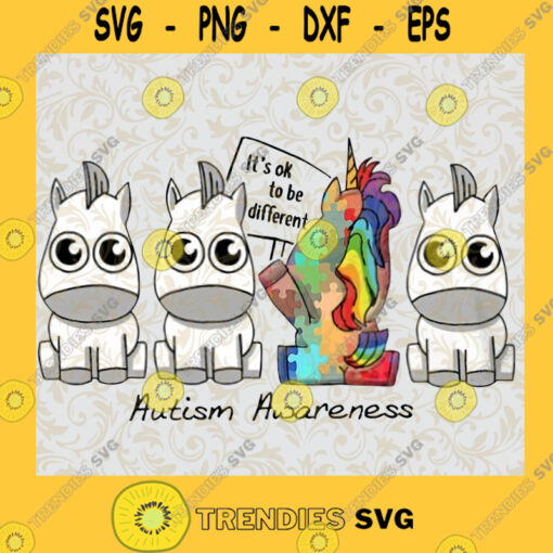 Autism Unicorn SVG Autism Awareness SVg for Customizing Kids T Shirts Puzzle Heart Design for Awareness Month Best Selling Items