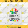Autism awareness SVG Autism SVG Different is Beautiful SVG Autism shirt svg files Kindness svg Puzzle svg Autism heart svg Design 293.jpg