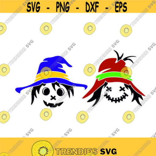 Autumn Fall Scarecrow Cuttable Design Thanksgiving SVG PNG DXF eps Designs Cameo File Silhouette Design 1802