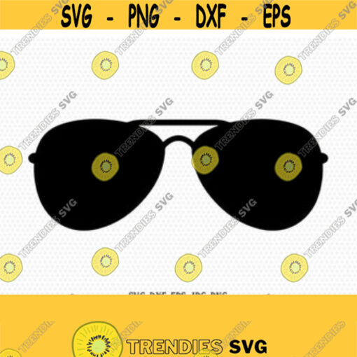 Aviator Sunglasses SVG Aviators SVG Sunglasses SVG Silhouette Shape Png Cut File for Cricut Sunglasses Clipart Download Dxf Jpg Design 71