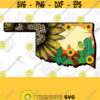 Aztec Sunflower Oklahoma PNG Sublimation Download desert cactus country western serape Digital Download Sublimation PNG Design 223