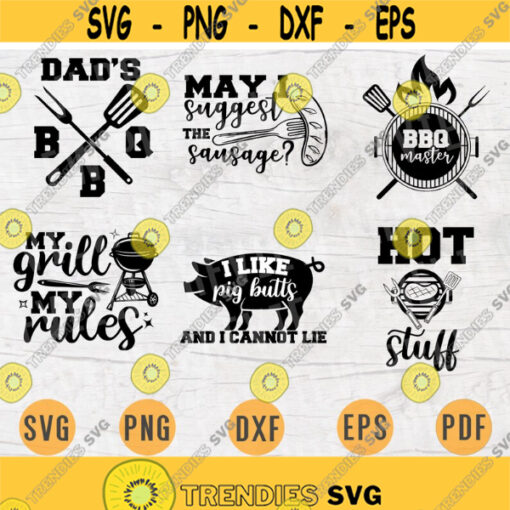 BBQ Vector Bundle Pack 6 Svg Files for Cricut Bbq Quotes Bbq Sayings Vector Cut Files INSTANT DOWNLOAD Bbq Cameo Iron On Shirt 1 Design 342.jpg
