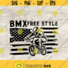 BMX Svg Freestyle BMX svg Stunts Svg BMx Cut Files Extreme Sport svg bmx rider bmx silhouette American Flag Svg Freestyle Bmx bike Design 198