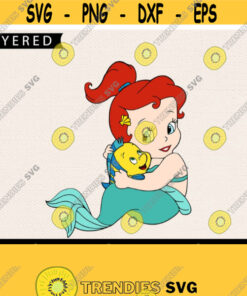Baby Ariel Svg Little Ariel Svg Disney Svg Disney Princess Svg Princess Svg Ariel Svg Cartoon Svg Svg For Girl Design 141