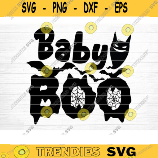 Baby Boo Svg Cut File Funny Halloween Quote Halloween Saying Halloween Quotes Bundle Halloween Clipart Baby First Halloween Svg Design 1043 copy