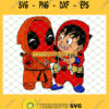 Baby Deadpool And Son Goku Costume SVG PNG DXF EPS 1