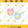 Baby Feet Cuttable Design in SVG DXF PNG Ai Pdf Eps Design 37