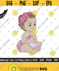 Baby Girl SVG Baby Svg Girl Svg Little Girl Svg Little Angel Svg Kids Svg Nursery Svg Newborn Svg Baby Silhouette Cricut Design 363