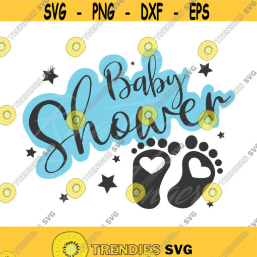 Baby Shower svg boy baby shower svg baby svg png dxf Cutting files Cricut Cute svg designs print Design 36