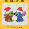 Baby Yoda And Baby Stitch Christmas SVG Christmas SVG