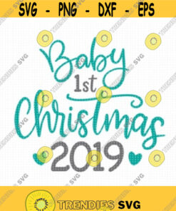 Baby first Christmas 2021 SVG 1st Christmas svg 2021 baby svg Instant download Onesie Christmas Svg Christmas baby svg Ornament SVG Design 17