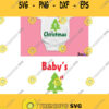 Baby39s First Christmas SVG Baby SVG ShirtChristmas SVG Clipart Vector Digital Download PrintKid Girl Boy ChristmasWinter Svg First st