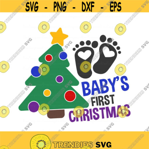 Babys first christmas svg christmas svg baby boy svg png dxf Cutting files Cricut Funny Cute svg designs print for t shirt Design 672