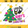 Babys first christmas svg christmas svg baby girl svg png dxf Cutting files Cricut Funny Cute svg designs print for t shirt Design 416
