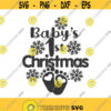 Babys first christmas svg christmas svg baby svg png dxf Cutting files Cricut Funny Cute svg designs print for t shirt Design 992