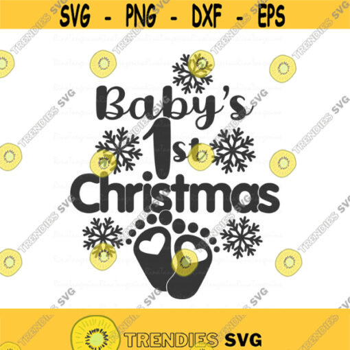 Babys first christmas svg christmas svg baby svg png dxf Cutting files Cricut Funny Cute svg designs print for t shirt Design 992