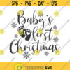 Babys first christmas svg christmas svg baby svg png dxf Cutting files Cricut Funny Cute svg designs print for t shirt quote svg Design 70