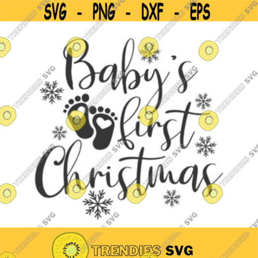 Babys first christmas svg christmas svg baby svg png dxf Cutting files Cricut Funny Cute svg designs print for t shirt quote svg Design 70