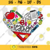 Back To School svgHeart element school svg Inspirational Teacher svg Teach Love Inspire svg Teacher Appreciation svg for Cricut. 187
