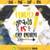 Back to School 3rd Grade Svg Third Grade is on Point Svg Boy Third Grade Shirt Svg School Kids Funny Svg Files for Cricut Png Dxf Design 7551.jpg