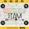 Back to School Counselor Team svg png jpeg dxf cut file Commercial Use SVG Teacher Appreciation First Day 2228