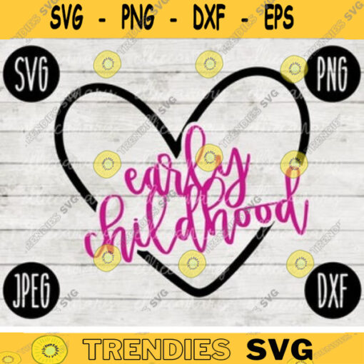 Back to School Early Childhood Education Team svg png jpeg dxf cut file Commercial Use SVG Teacher Appreciation First Day 212