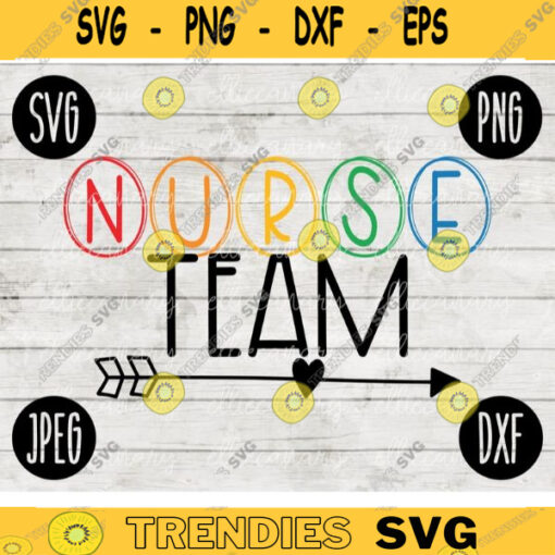 Back to School Nurse Squad svg png jpeg dxf cut file Commercial Use SVG Teacher Appreciation First Day 2175