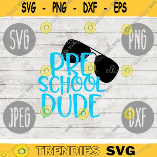 Back to School Preschool Dude svg png jpeg dxf cutting file Commercial Use SVG Back to School Teacher First Day Grad Boy 1980