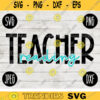 Back to School Reading Teacher Squad svg png jpeg dxf cut file Small Business Use Teacher Appreciation First Day Rainbow 2611