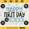 Back to School SVG Happy First Day of School svg png jpeg dxf cut file Commercial Use SVG Teacher Appreciation 1st 2nd 3rd 4th 5th 2473
