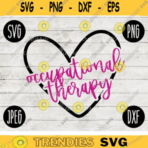 Back to School SVG Occupational Therapy svg png jpeg dxf cut file Commercial Use SVG Teacher Appreciation First Day OT 25