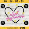 Back to School SVG School Psychologist svg png jpeg dxf cut file Commercial Use SVG Teacher Appreciation First Day 147