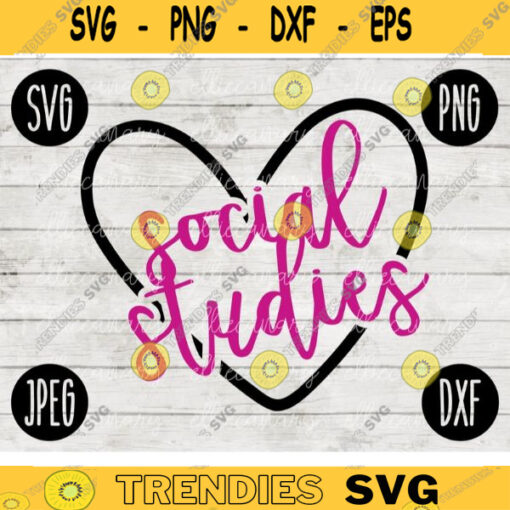 Back to School SVG Social Studies History svg png jpeg dxf cut file Commercial Use SVG Teacher Appreciation First Day 454